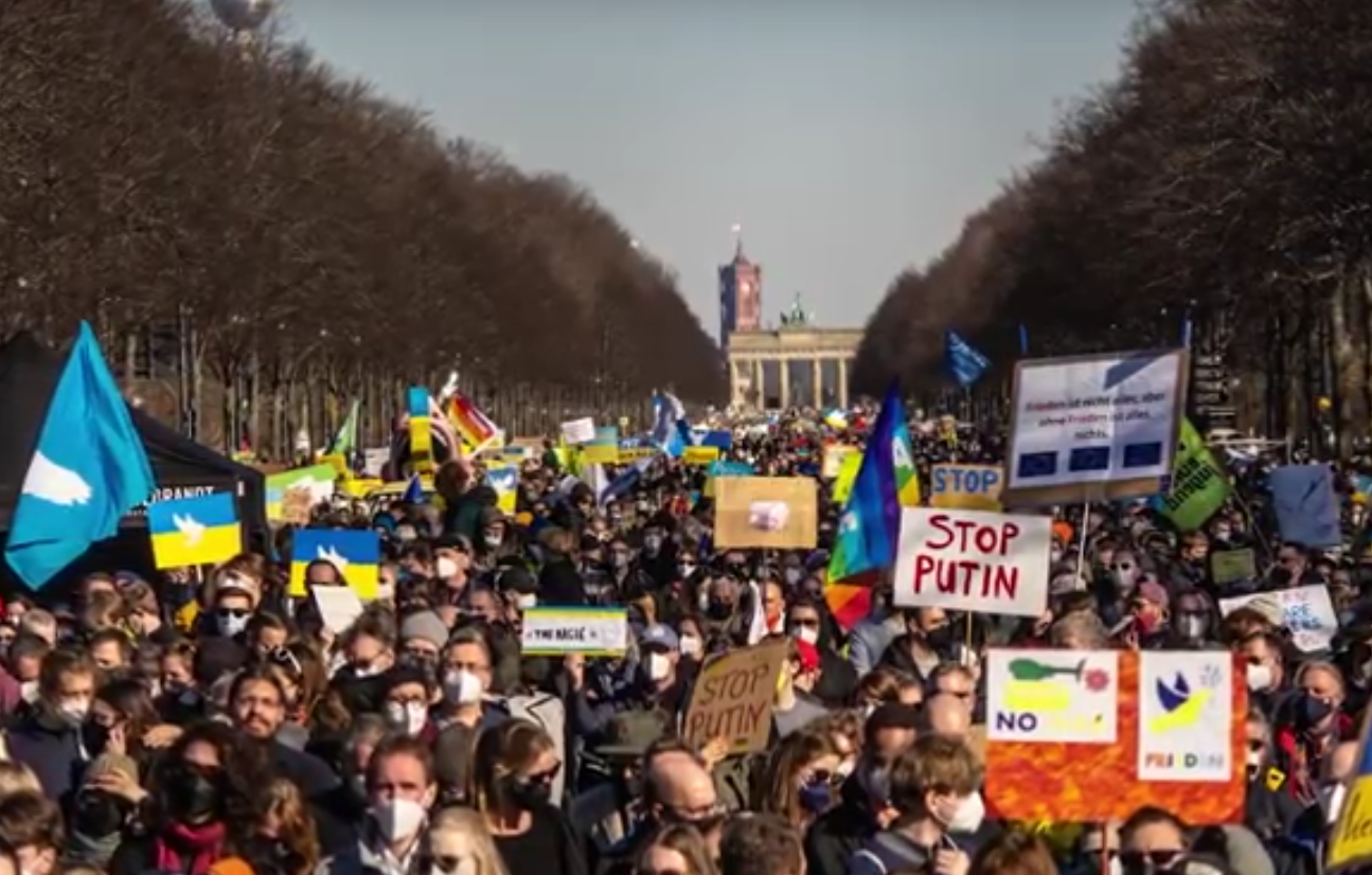 2022 Stoppt den Krieg! Rede bei der Berliner Ukraine Demo