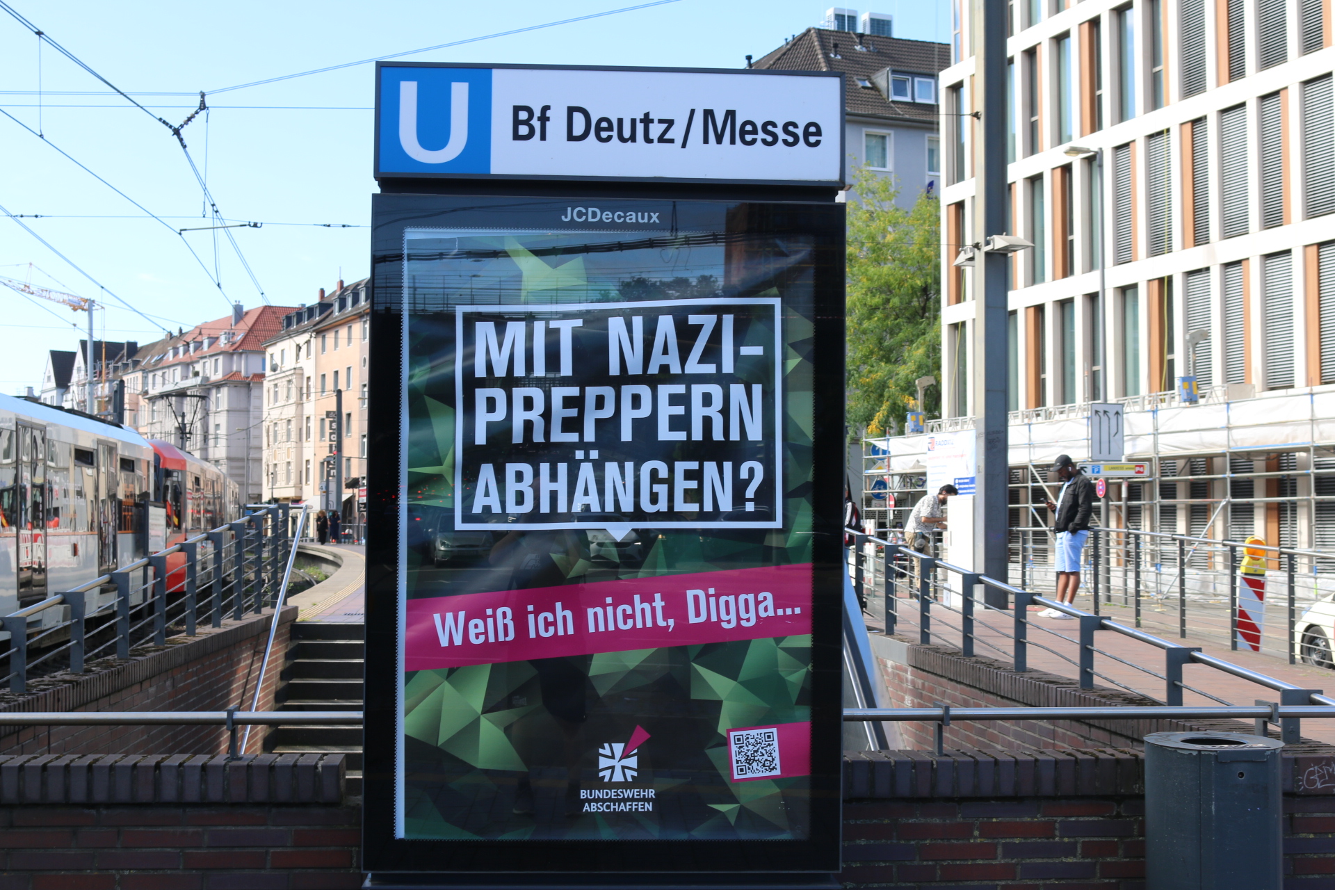 2024 Gamescom: Gefälschte Bundeswehr-Plakate in Köln aufgetaucht